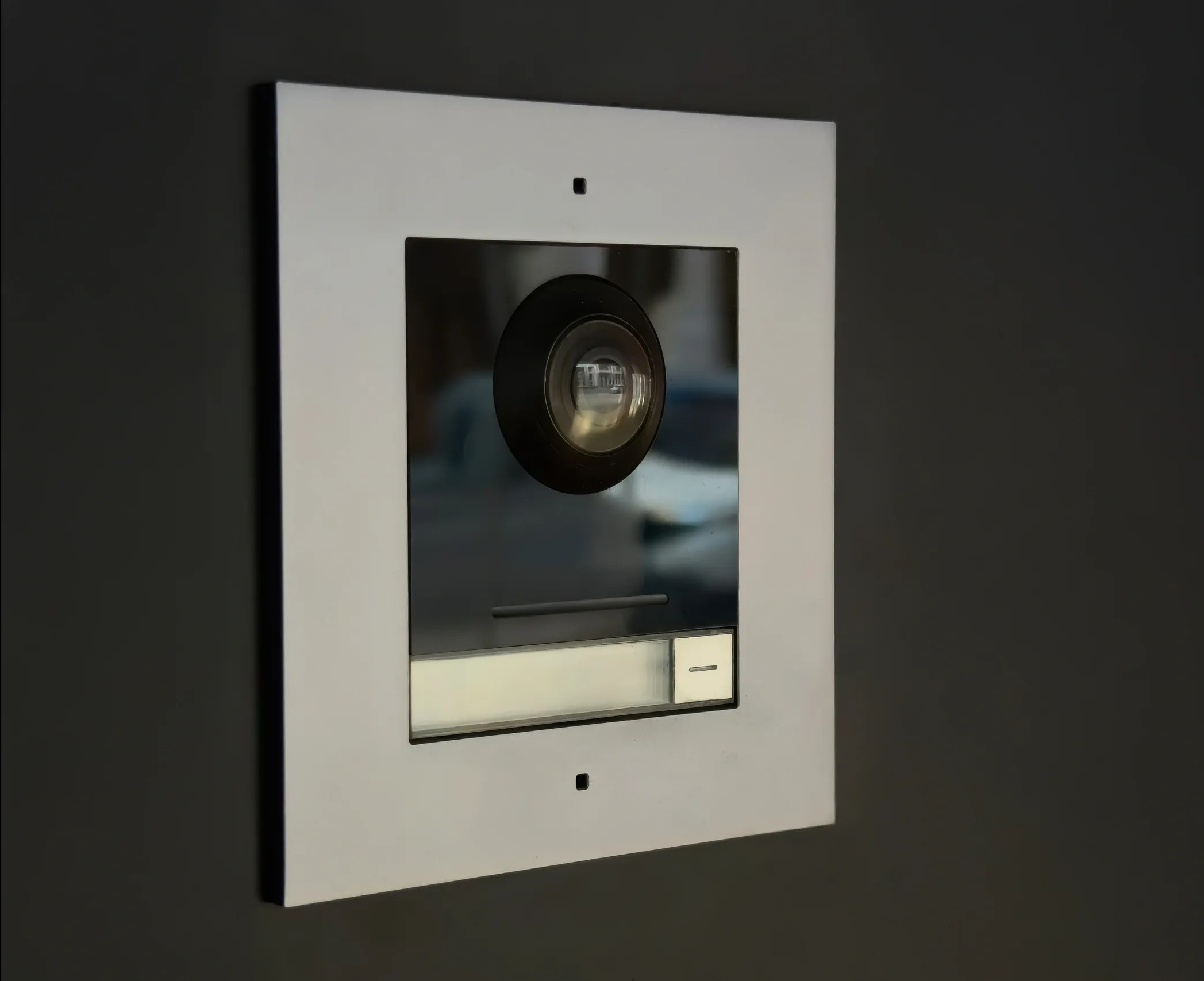 Modern home intercom control panel